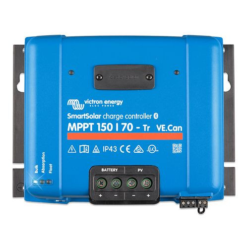 Solárny regulátor nabíjania Victron Energy MPPT SmartSolar 150/70-Tr VE.Can, 321769