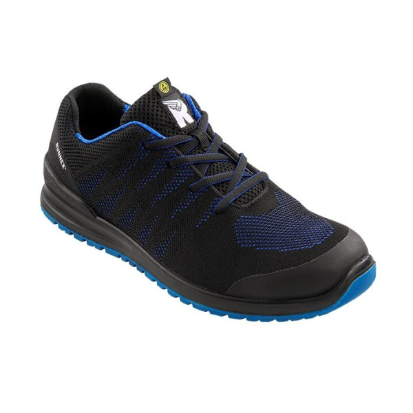 Bezpečnostná obuv RUNNEX S1P-ESD SportStar, čierna/modrá, veľkosť: 36, balenie: 10 párov, 5109-36