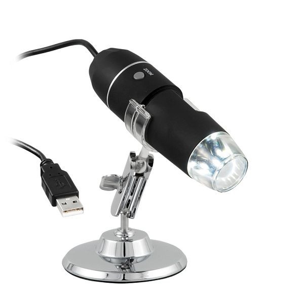 Mikroskop odrazeného svetla PCE Instruments, USB pripojenie, až 1600x zväčšenie, PCE-MM 800