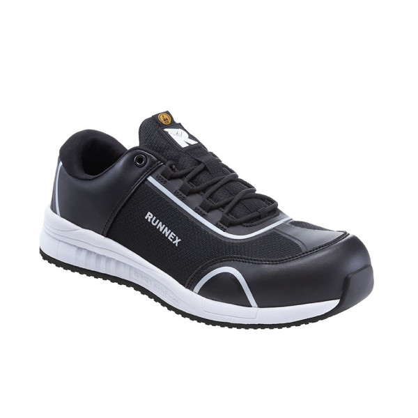 RUNNEX S1PS-ESD bezpečnostná obuv SportStar, čierna/biela, veľkosť: 36, balenie: 10 párov, 5113-36