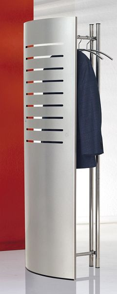 Kerkmann stojaci vešiak tec-art, hliník strieborný, š 600 x h 400 x v 1700 mm, strieborný hliník, 30607014