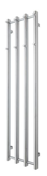 TVS vertikálny kúpeľňový radiátor VINO 4, chróm, 1400 x 350 mm, VINO4CR