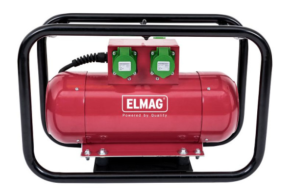ELMAG vysokofrekvenčný menič, model HFUE 1kVA, 230 voltov prevedených na 42V/200Hz, prúd 14A, 63250