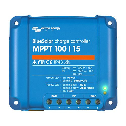 Solárny regulátor nabíjania Victron Energy MPPT BlueSolar MPPT 100/20 až 48 V, 321833