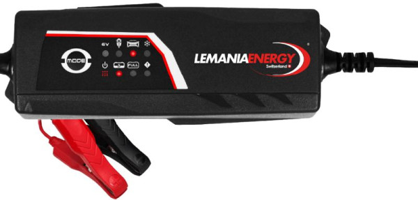 Lemania Energy 6/12V - 3,8A nabíjačka 17,5 x 6,5 x 4,3 cm, LE61238